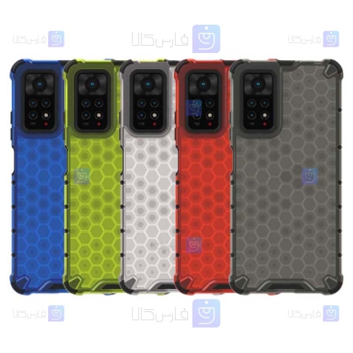 قاب ضد ضربه Xiaomi Redmi Note 11 Pro 4G Global مدل لانه زنبوری