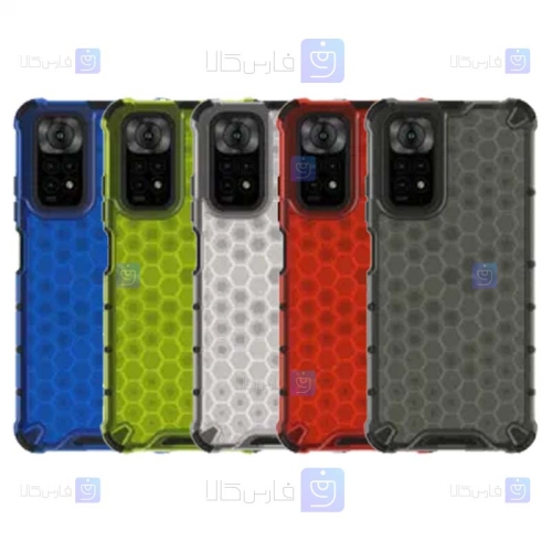 قاب ضد ضربه Xiaomi Redmi Note 11S مدل لانه زنبوری