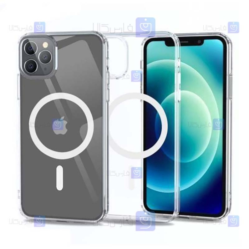 قاب پشت کریستالی Apple iPhone 11 Pro مدل مگ سیف دار