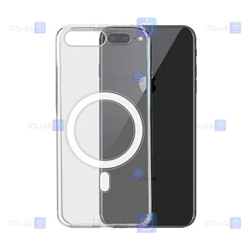 قاب پشت کریستالی Apple iPhone 7 Plus مدل مگ سیف دار