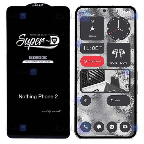 گلس اصلی گوشی Nothing Phone 2 مدل Super D