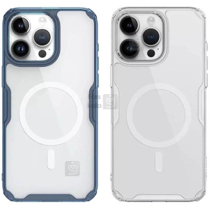 قاب نیلکین آیفون 15 پرو مکس مدل Nature TPU Pro Magnetic