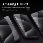 گلس نیلکین Apple iPhone 15 Pro مدل H+ Pro