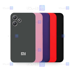 قاب سیلیکونی Xiaomi Redmi Note 12R 5G مدل محافظ لنز دار