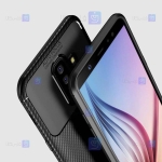 قاب گوشی Samsung Galaxy A6 plus 2018 مدل Auto Focus Fiber Carbon