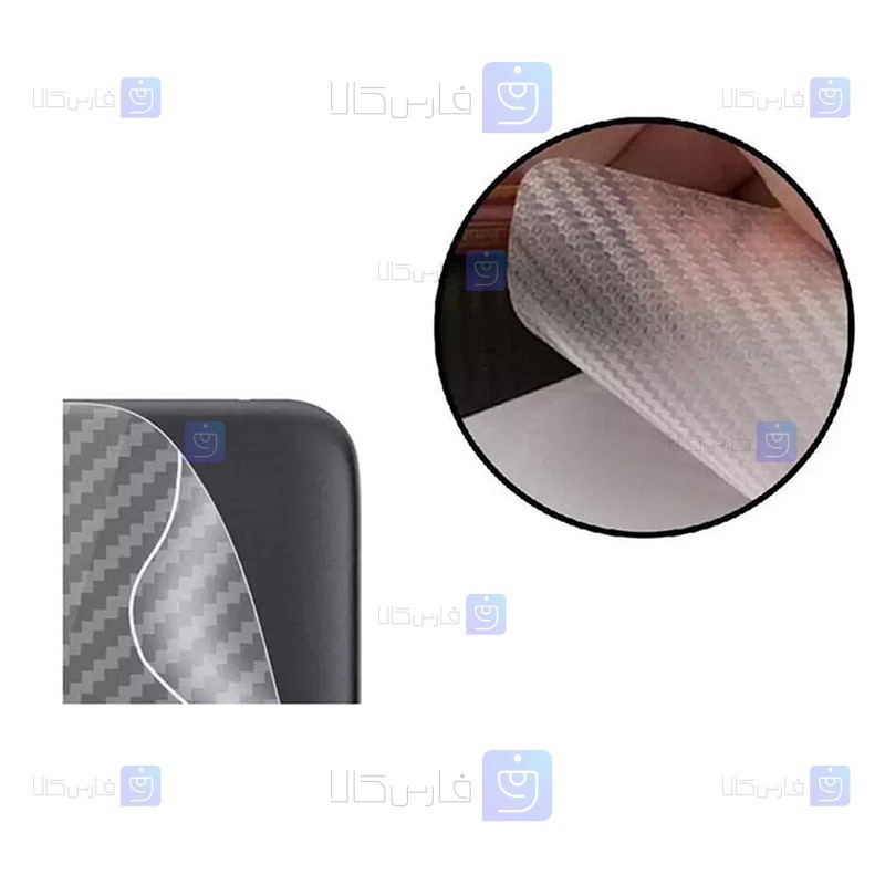 برچسب پشت Xiaomi Redmi 12C مدل کربنی