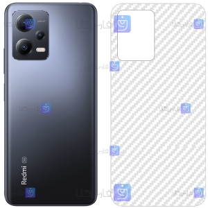 برچسب پشت Xiaomi Redmi Note 12 5G مدل کربنی