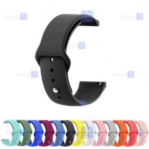 بند سیلیکونی ساعت هوشمند هواوی Huawei Watch 1 مدل دکمه‌ای