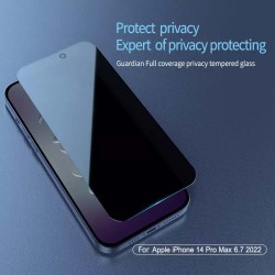 گلس حریم شخصی نیلکین Apple iPhone 15 Pro مدل Guardian Privacy