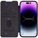 کیف چرمی نیلکین Apple iPhone 15 Pro Max مدل Qin Pro