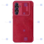 کیف چرمی نیلکین Samsung Galaxy S23 FE مدل Qin Pro