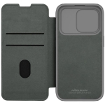 کیف چرمی پارچه ای نیلکین آیفون 15 پرو مکس مدل Qin Pro Plain Leather Cloth case