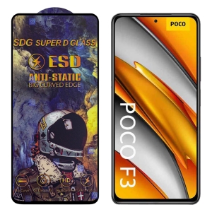 گلس گوشی Xiaomi Poco F3 مدل SDG Anti Static