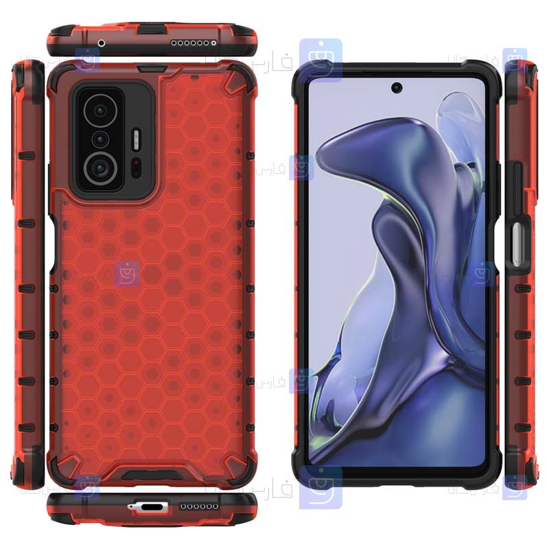 قاب ضد ضربه Xiaomi 11T Pro مدل لانه زنبوری