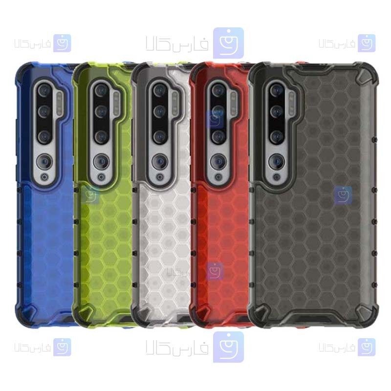 قاب ضد ضربه Xiaomi Mi Note 10 مدل لانه زنبوری