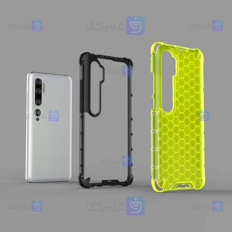 قاب ضد ضربه Xiaomi Mi Note 10 مدل لانه زنبوری