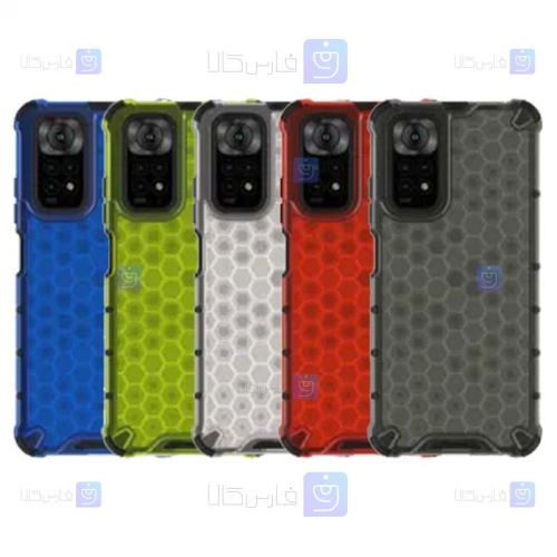 قاب ضد ضربه Xiaomi Redmi Note 11 4G مدل لانه زنبوری