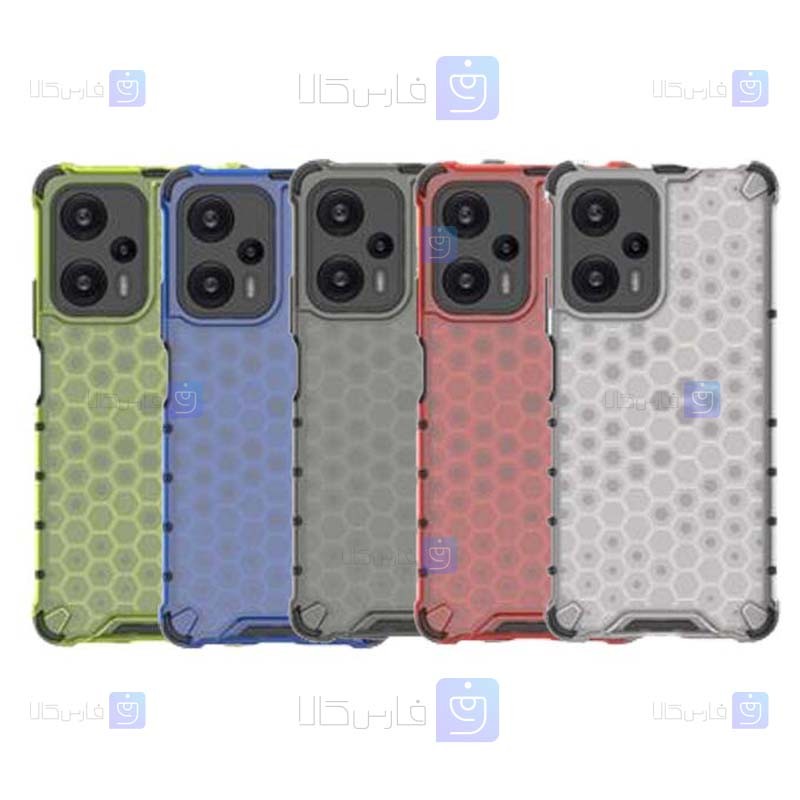 قاب ضد ضربه Xiaomi Redmi Note 12 Turbo مدل لانه زنبوری
