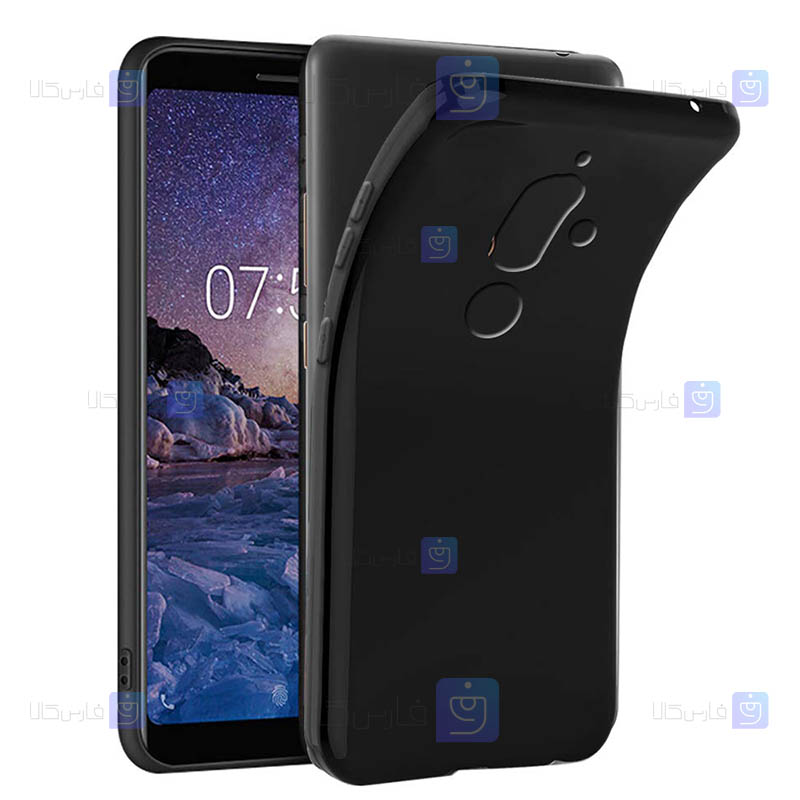 قاب ژله ای Nokia 7 plus مدل سیلیکونی مات