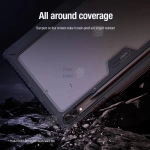 کیف محافظ لنزدار نیلکین Samsung Galaxy Tab S9 Ultra مدل Bumper Leather Pro