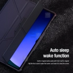 کیف محافظ لنزدار نیلکین Samsung Galaxy Tab S9 Ultra مدل Bumper Leather Pro