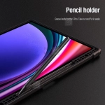 کیف محافظ لنزدار نیلکین Samsung Galaxy Tab S9 Ultra مدل Bumper Leather Pro