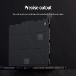 کیف محافظ لنزدار نیلکین Samsung Galaxy Tab S9 Ultra مدل Bumper Leather Pro
