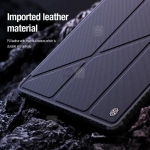 کیف محافظ لنزدار نیلکین Samsung Galaxy Tab S9 Ultra مدل Bumper Leather Pro