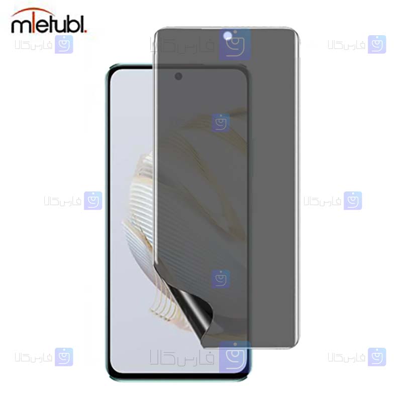 برچسب محافظ صفحه نانو حریم شخصی Huawei Nova 10 SE برند میتوبل