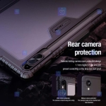 کیف محافظ لنزدار نیلکین Samsung Galaxy Tab S9 مدل Bumper Leather Pro
