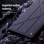 کیف محافظ لنزدار نیلکین Samsung Galaxy Tab S9 مدل Bumper Leather Pro