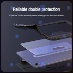 کیف محافظ لنزدار نیلکین Samsung Galaxy Tab S9 مدل Bumper Leather Pro