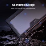 کیف محافظ لنزدار نیلکین Samsung Galaxy Tab S9 مدل Bumper Leather Pro