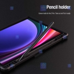 کیف محافظ لنزدار نیلکین Samsung Galaxy Tab S9 مدل Bumper Leather Pro