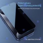 گلس حریم شخصی نیلکین Apple iPhone 15 Pro Max مدل Guardian Privacy