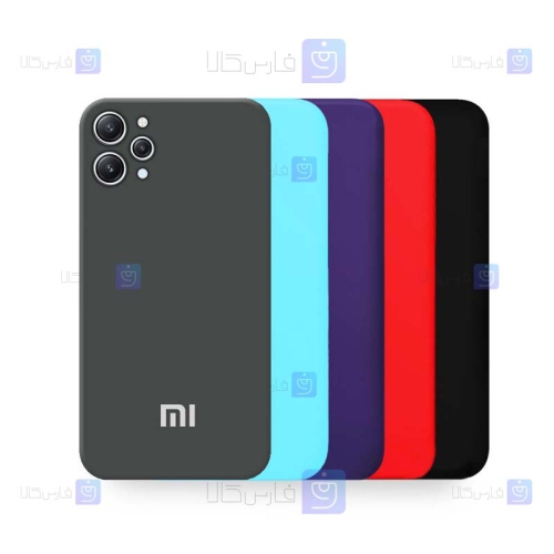 قاب سیلیکونی Xiaomi Redmi 12 4G مدل محافظ لنز دار