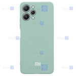 قاب سیلیکونی Xiaomi Redmi 12 4G مدل محافظ لنز دار