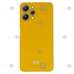 قاب سیلیکونی Xiaomi Redmi 12 4G مدل محافظ لنز دار
