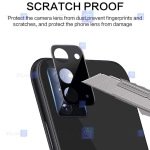 محافظ لنز شیشه ای Xiaomi Redmi K60 Pro مدل حاشیه دار