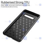 قاب گوشی Samsung Galaxy S10 Plus مدل Auto Focus Fiber Carbon