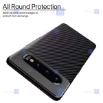 قاب گوشی Samsung Galaxy S10 Plus مدل Auto Focus Fiber Carbon