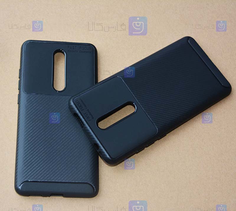 قاب گوشی Xiaomi Redmi K20 مدل Auto Focus Fiber Carbon