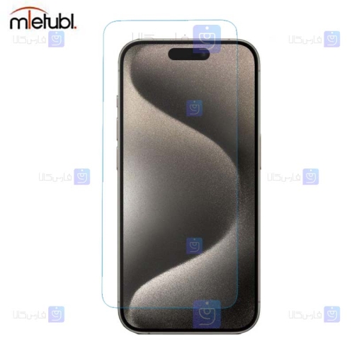 گلس فول میتوبل Apple iPhone 15 Pro مدل No Frame