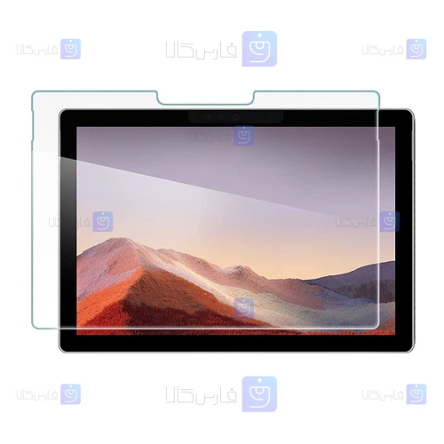گلس میتوبل Microsoft Surface Pro 7 Plus مدل دور تراش