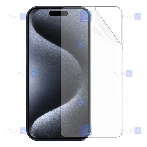 برچسب محافظ صفحه نانو Apple iPhone 15 Pro Max مدل تمام صفحه