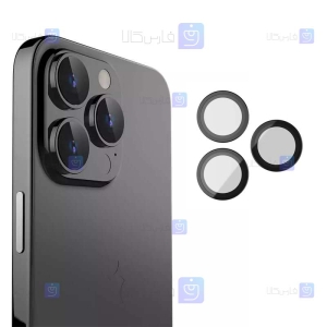 محافظ لنز نیلکین آیفون 15 پرو مکس مدل CLRFilm همراه با ابزار نصب