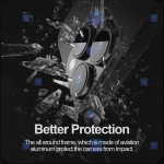 محافظ لنز نیلکین Apple iPhone 15 Pro Max مدل CLRFilm