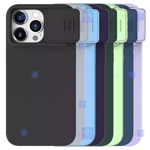 قاب نیلکین Apple iPhone 15 Pro Max مدل CamShield Silky Magnetic silicon