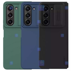 قاب نیلکین Z Fold 5 مدل CamShield Silky silicon