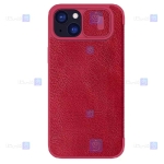 کیف چرمی نیلکین Apple iPhone 15 Plus مدل Qin Pro